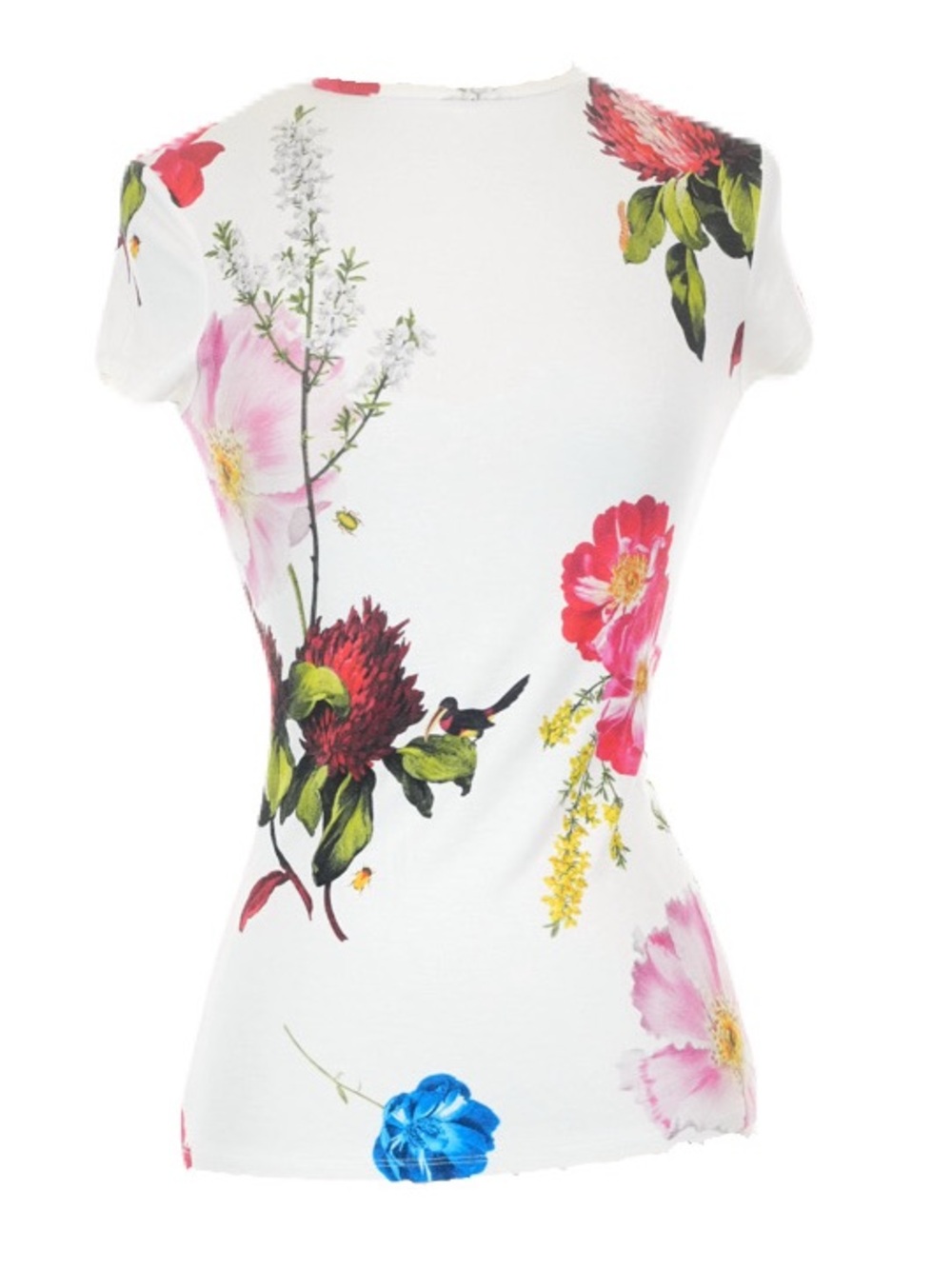 Ted Baker London Dililah Floral
Tee Floral Print White Short-Sleeve Women's Top